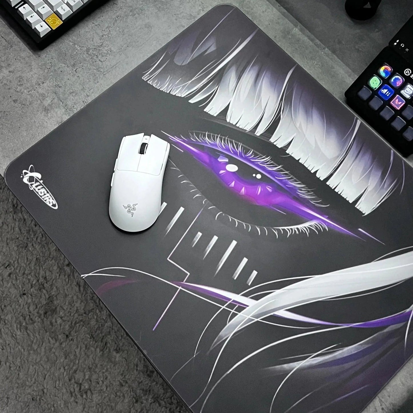 Astra’S Gaze Gaming Glass Mousepad