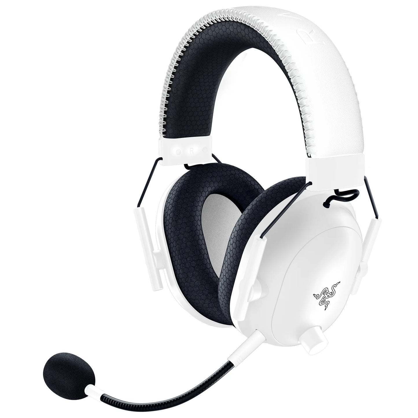 Blackshark V2 Pro Wireless PC Gaming Headset, 2.4Ghz, BT, Hyperspeed Wireless, 70Hr Battery, 320G, White