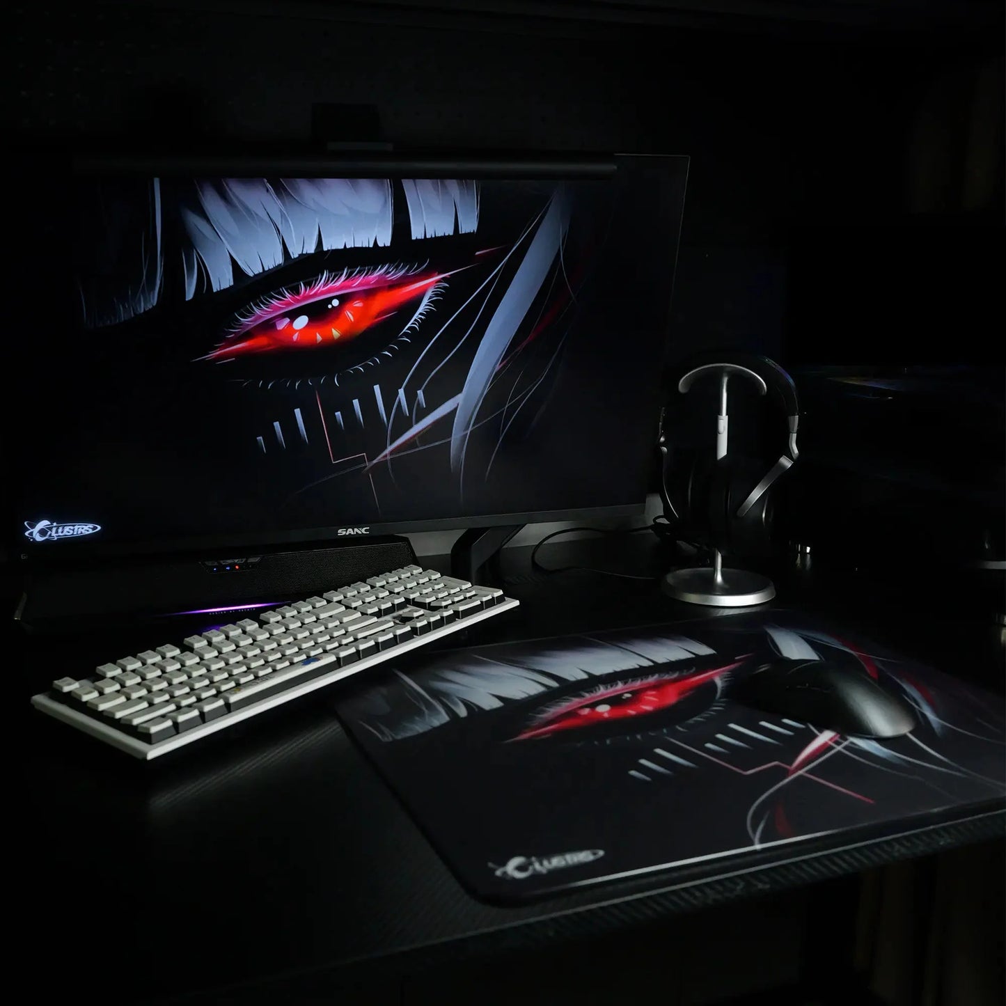 Astra’S Gaze Gaming Glass Mousepad