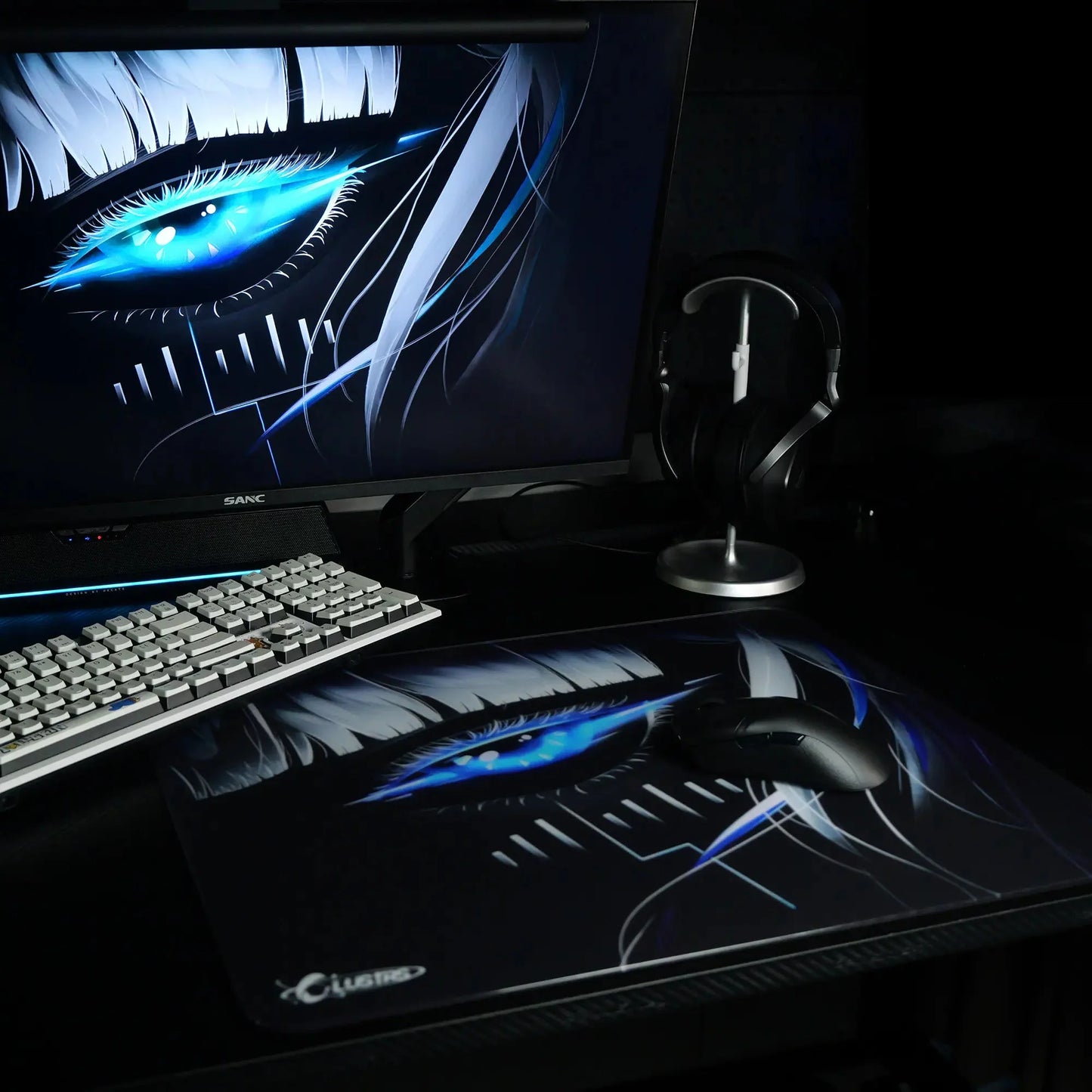 Astra’S Gaze Gaming Glass Mousepad
