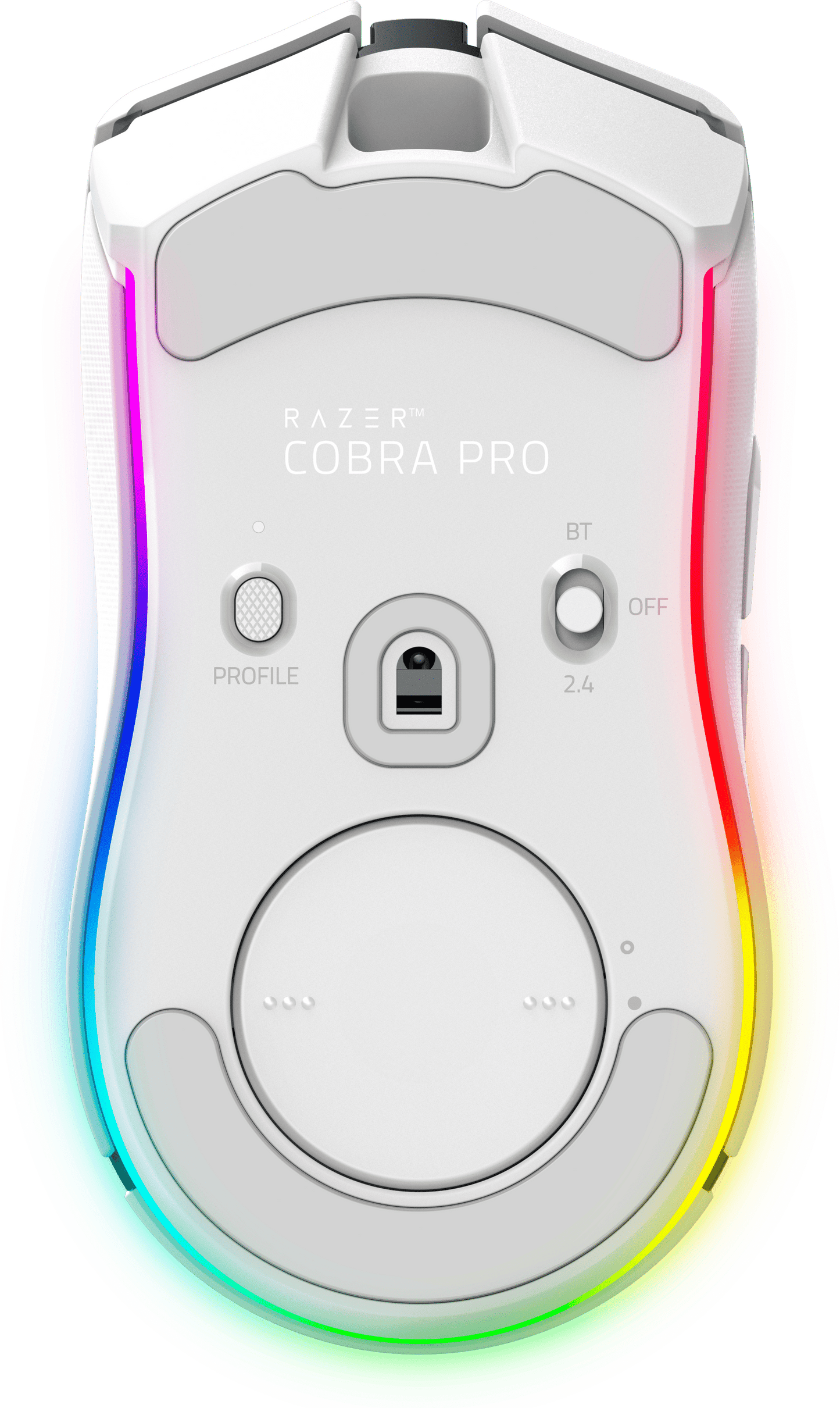 Cobra Pro Optical Bluetooth Wireless Gaming Mouse, White