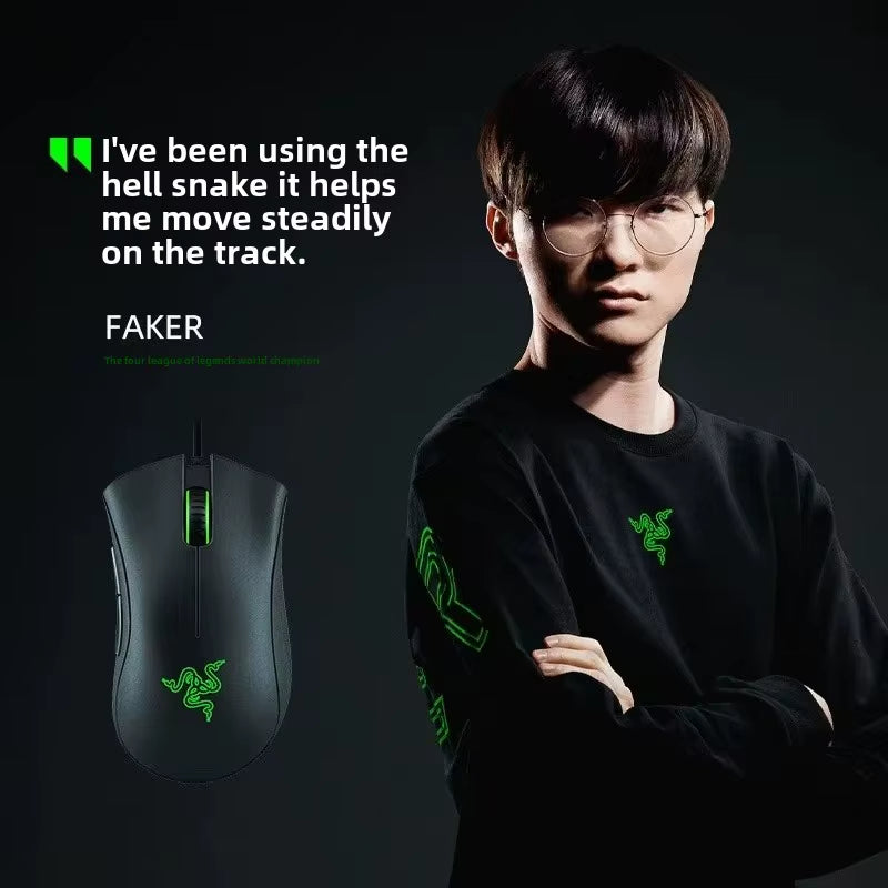 Purgatory Viper Standard Edition 6400DPI Wired Gaming Mouse Brand Merchandise Birthday Gift Graduation Wholesale