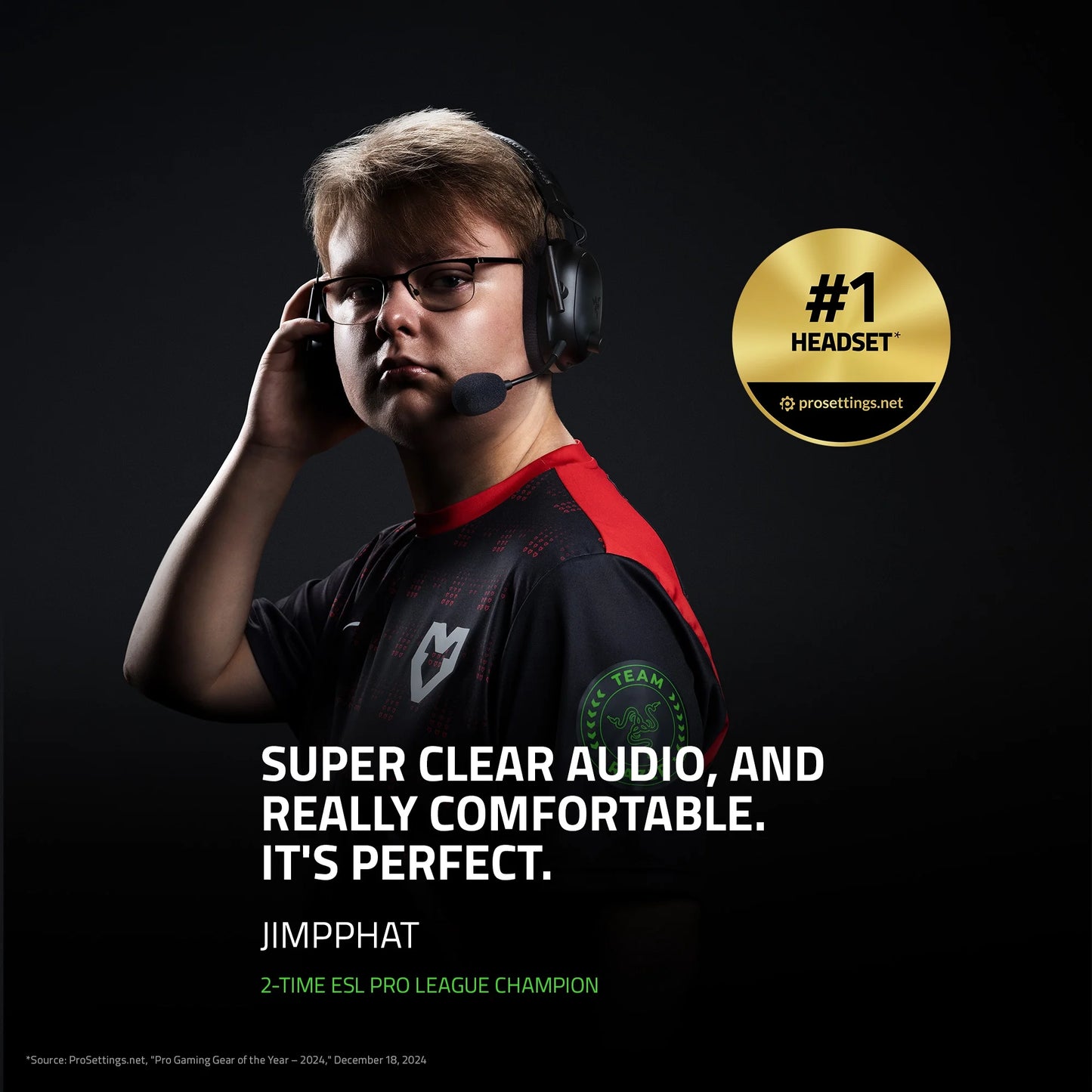 Blackshark V2 Pro Wireless PC Gaming Headset, 2.4Ghz, BT, Hyperspeed Wireless, 70Hr Battery, 320G, White