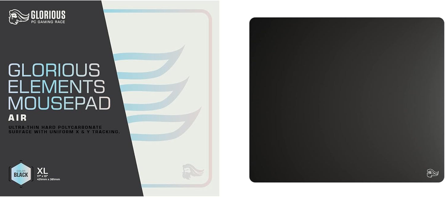 Glorious Elements Air Mousepad - XL Hard and Ultra Thin Polycarbonate Flexible S