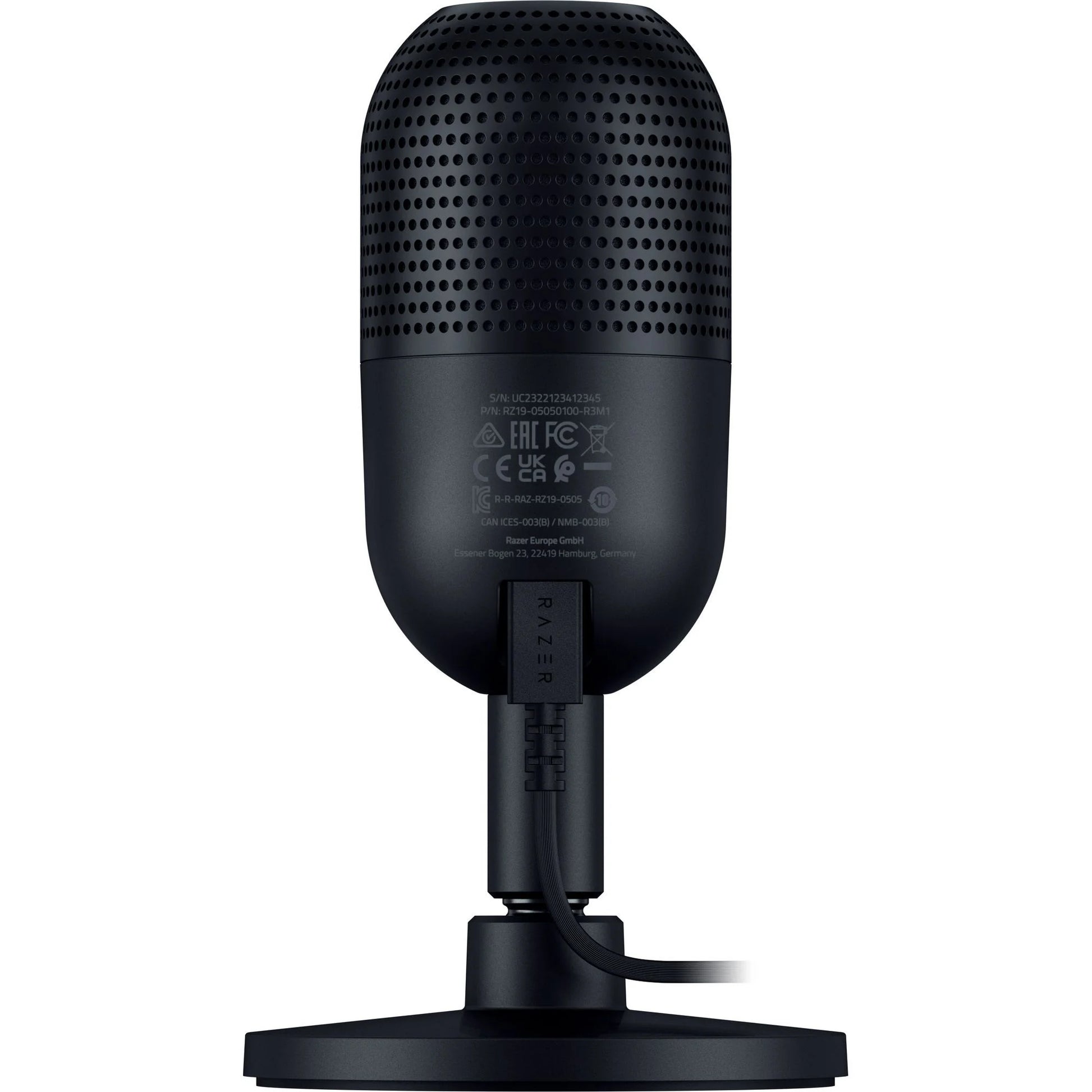 Seiren V3 Mini USB Condenser Microphone, Black