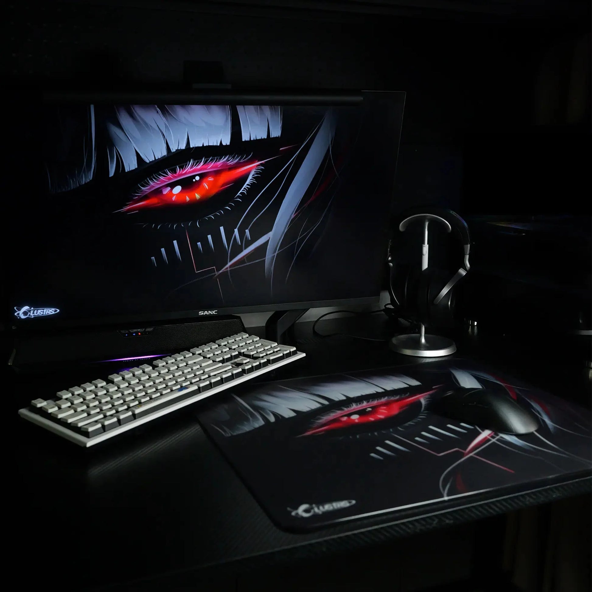 Astra’S Gaze Gaming Glass Mousepad