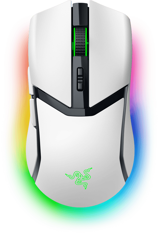 Cobra Pro Optical Bluetooth Wireless Gaming Mouse, White