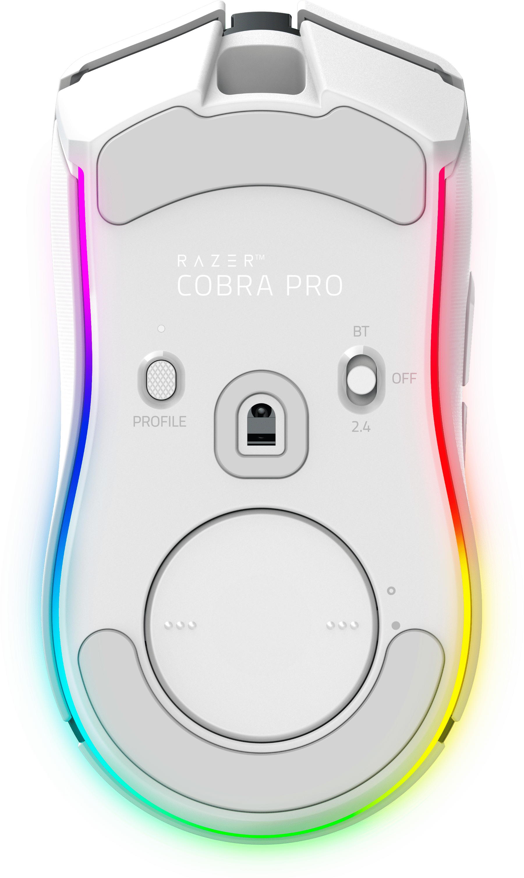 Cobra Pro Optical Bluetooth Wireless Gaming Mouse, White